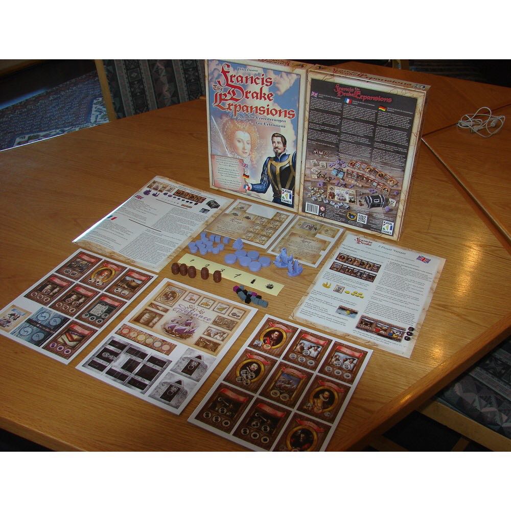 Francis Drake: Die Erweiterungen  board game collectible - Main Image 2