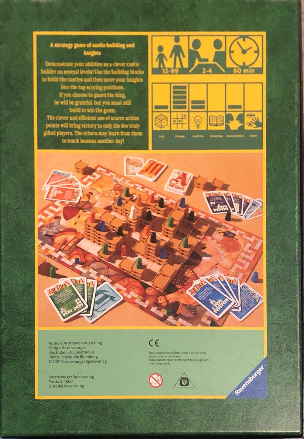 Torres (1999)  (2-4) board game collectible [Barcode 4005556272631] - Main Image 2