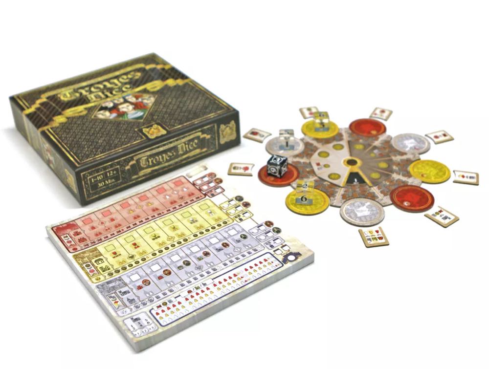 Troyes Dice  (1-10) board game collectible [Barcode 3558380077060] - Main Image 3