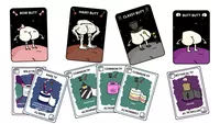 Butts in Space: The Card Game  (2-4) board game collectible [Barcode 860241001200] - Main Image 3