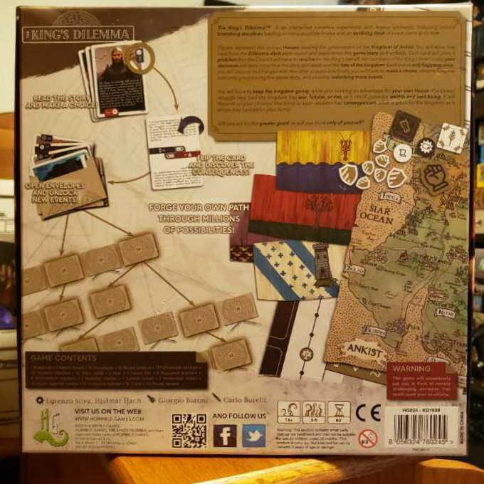 The King’s Dilemma  (3-5) board game collectible [Barcode 8056324760245] - Main Image 2