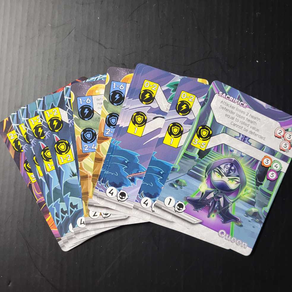 Tiny Ninjas: The Void Booster Pack  (2) board game collectible [Barcode 627987067996] - Main Image 3