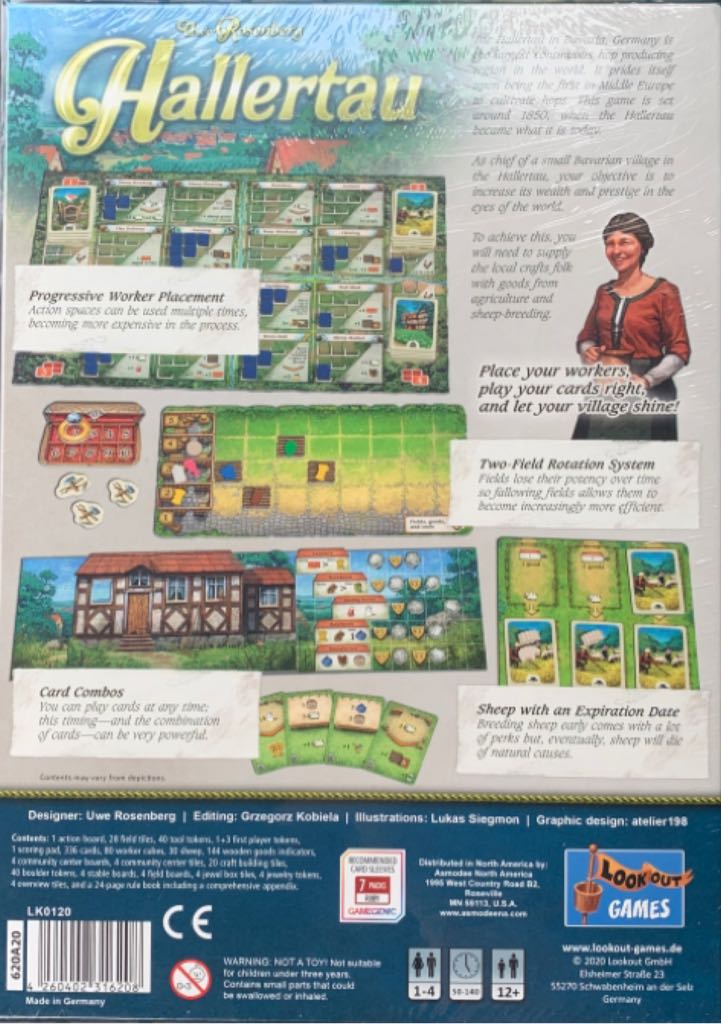 Hallertau  (1-4) board game collectible [Barcode 4260402316208] - Main Image 2