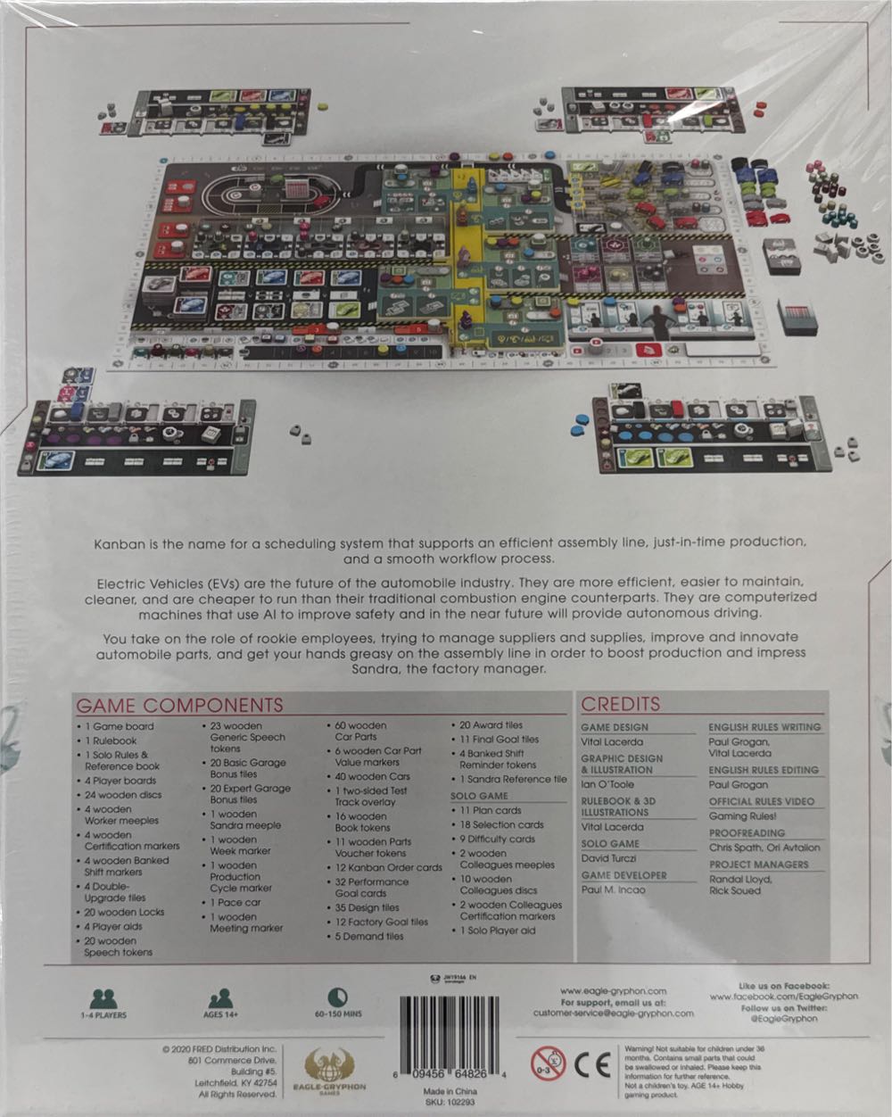 Kanban EV  (2-4) board game collectible [Barcode 609456648264] - Main Image 2