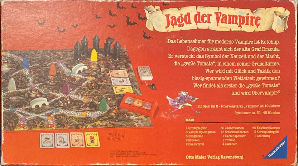 Jagd der Vampire  (2-6) board game collectible [Barcode 4005556012190] - Main Image 2