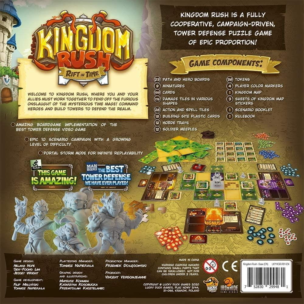 Kingdom Rush: Rift in Time  (1-4) board game collectible [Barcode 752830299481] - Main Image 2
