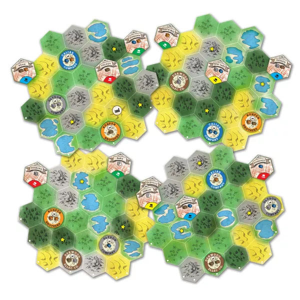 Small Railroad Empires  (1-4) board game collectible [Barcode 672975286217] - Main Image 3