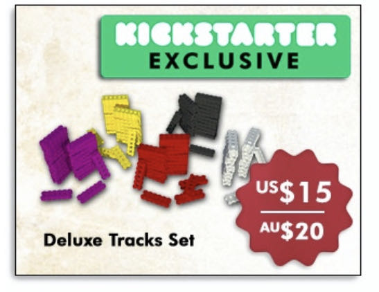 Small Railroad Empires: Custom Tracks KS Exclusive  (1-5) board game collectible - Main Image 2