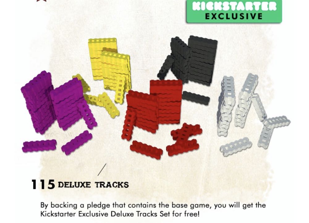 Small Railroad Empires: Custom Tracks KS Exclusive  (1-5) board game collectible - Main Image 3