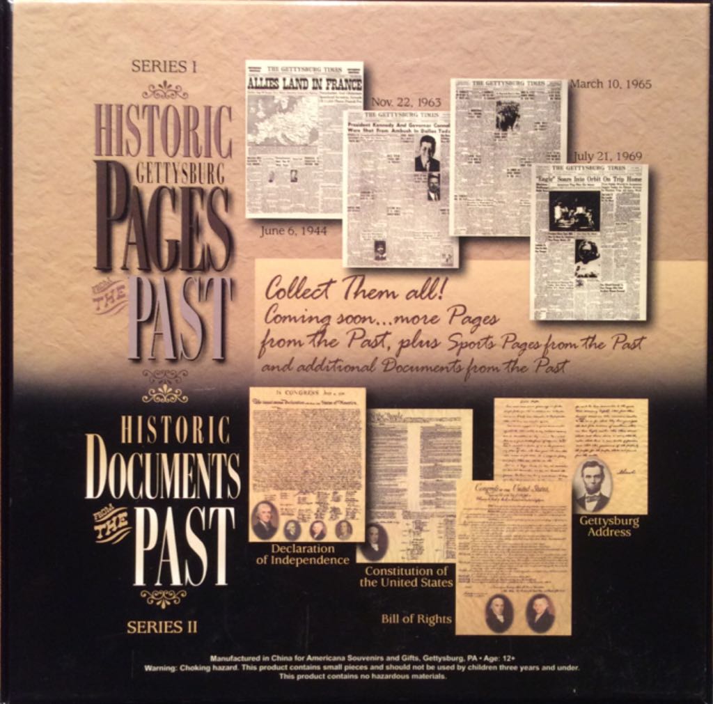 Puzzle (750)-The Bill Of Rights  board game collectible [Barcode 793473701276] - Main Image 2