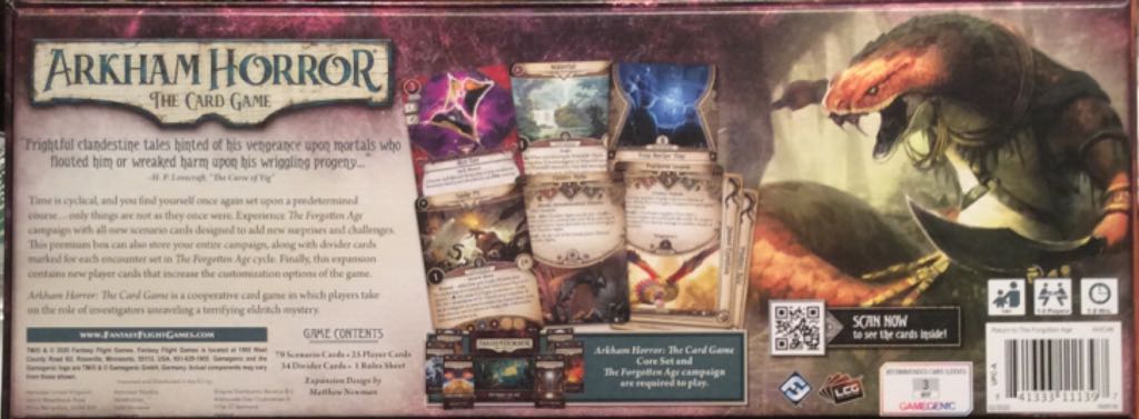 Arkham Horror LCG: Return To The Forgotten Age  (1-4 (2)) board game collectible [Barcode 841333111397] - Main Image 2