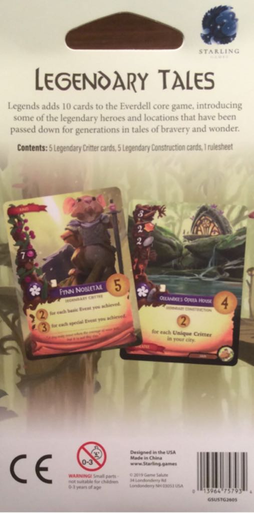 Everdell Legends  board game collectible [Barcode 013964757934] - Main Image 2