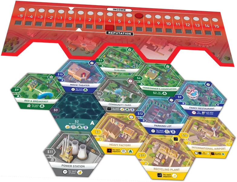 Suburbia Collector’s Edition  (1-5) board game collectible [Barcode 810024460045] - Main Image 3