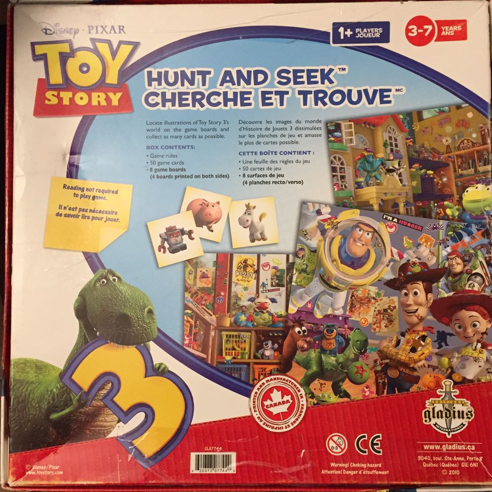 Toy Story - Hunt And Seek  board game collectible [Barcode 620373077449] - Main Image 2