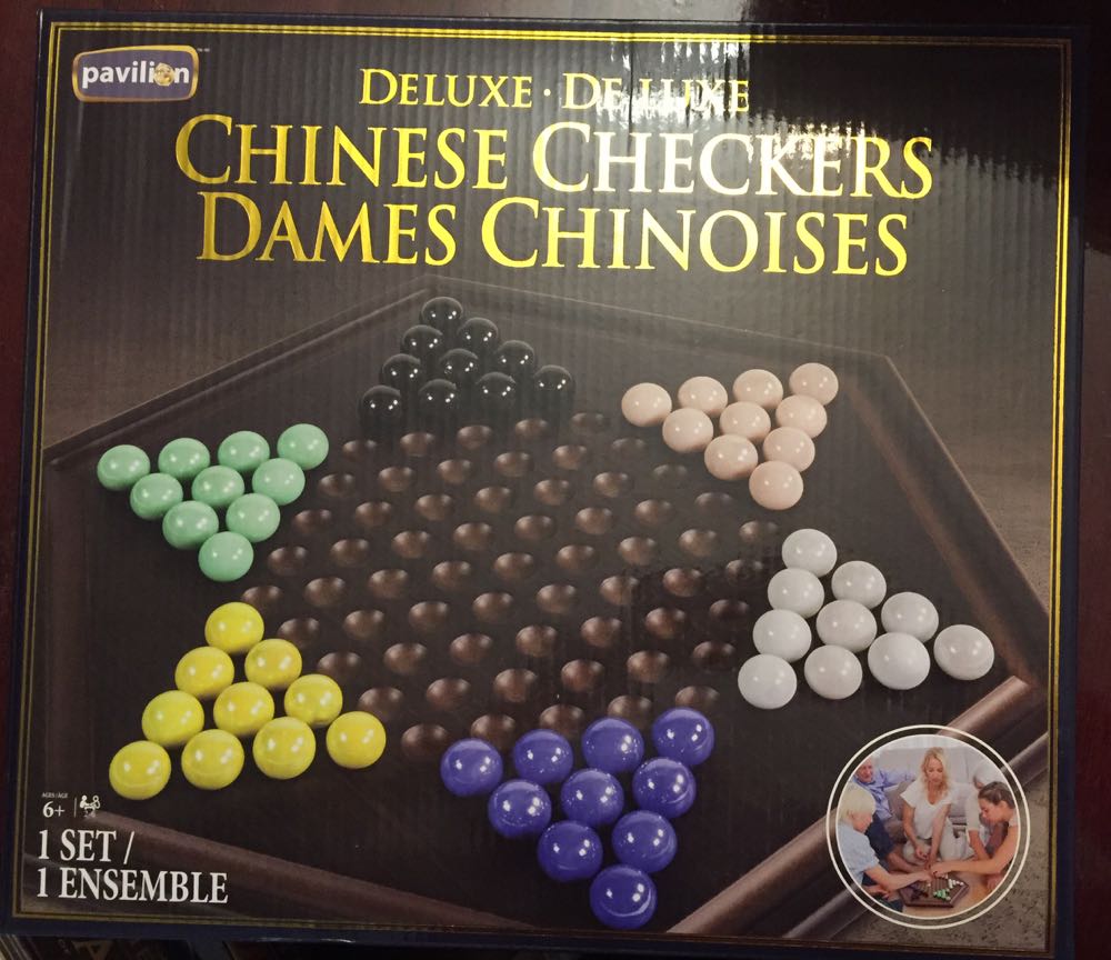 Craftsman Deluxe Chinese Checkers Set  (2-6) board game collectible [Barcode 4897049301252] - Main Image 2