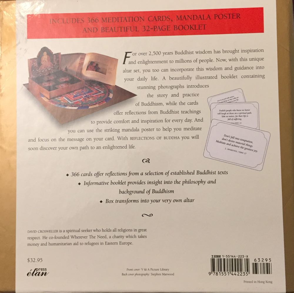 David Crosweller Reflections Of Buddha For Every Day ...  board game collectible [Barcode 9781551442235] - Main Image 2