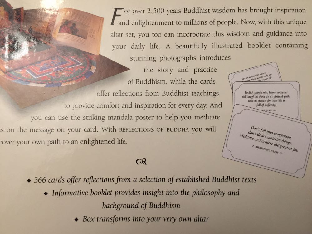 David Crosweller Reflections Of Buddha For Every Day ...  board game collectible [Barcode 9781551442235] - Main Image 3
