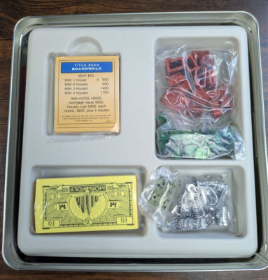 Monopoly 70th Anniversary Edition - Metal Tin Box  (2-8) board game collectible - Main Image 4