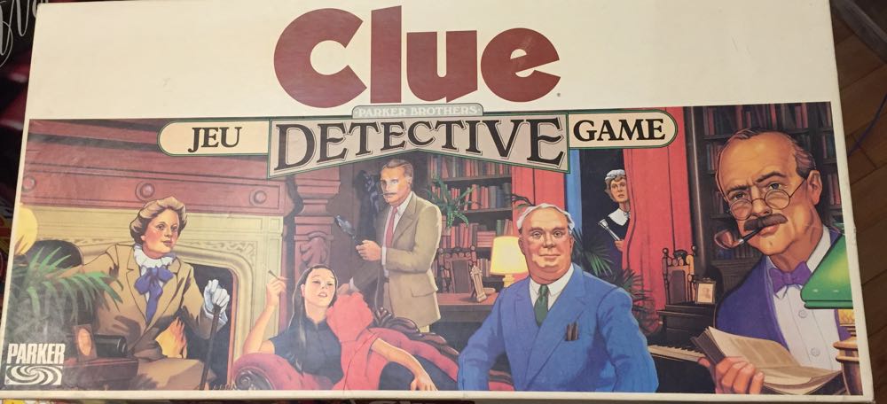 Clue Parker Brothers  board game collectible - Main Image 1