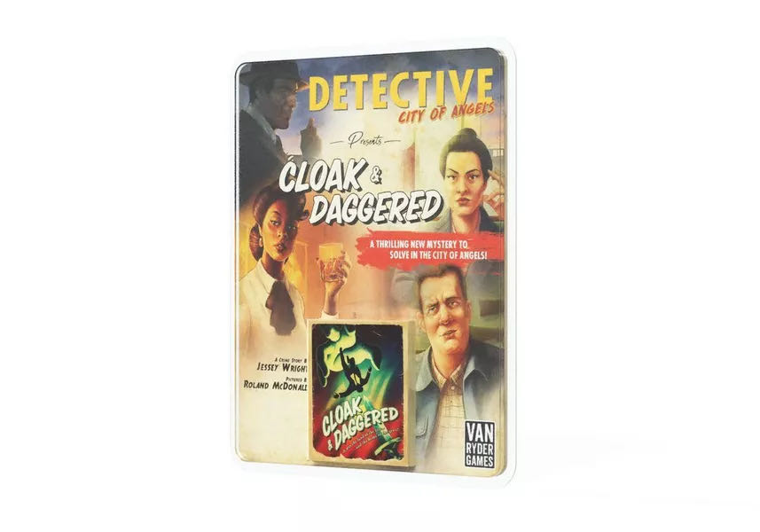 Detective City Of Angles - Cloak & Daggered Expansion  board game collectible - Main Image 1