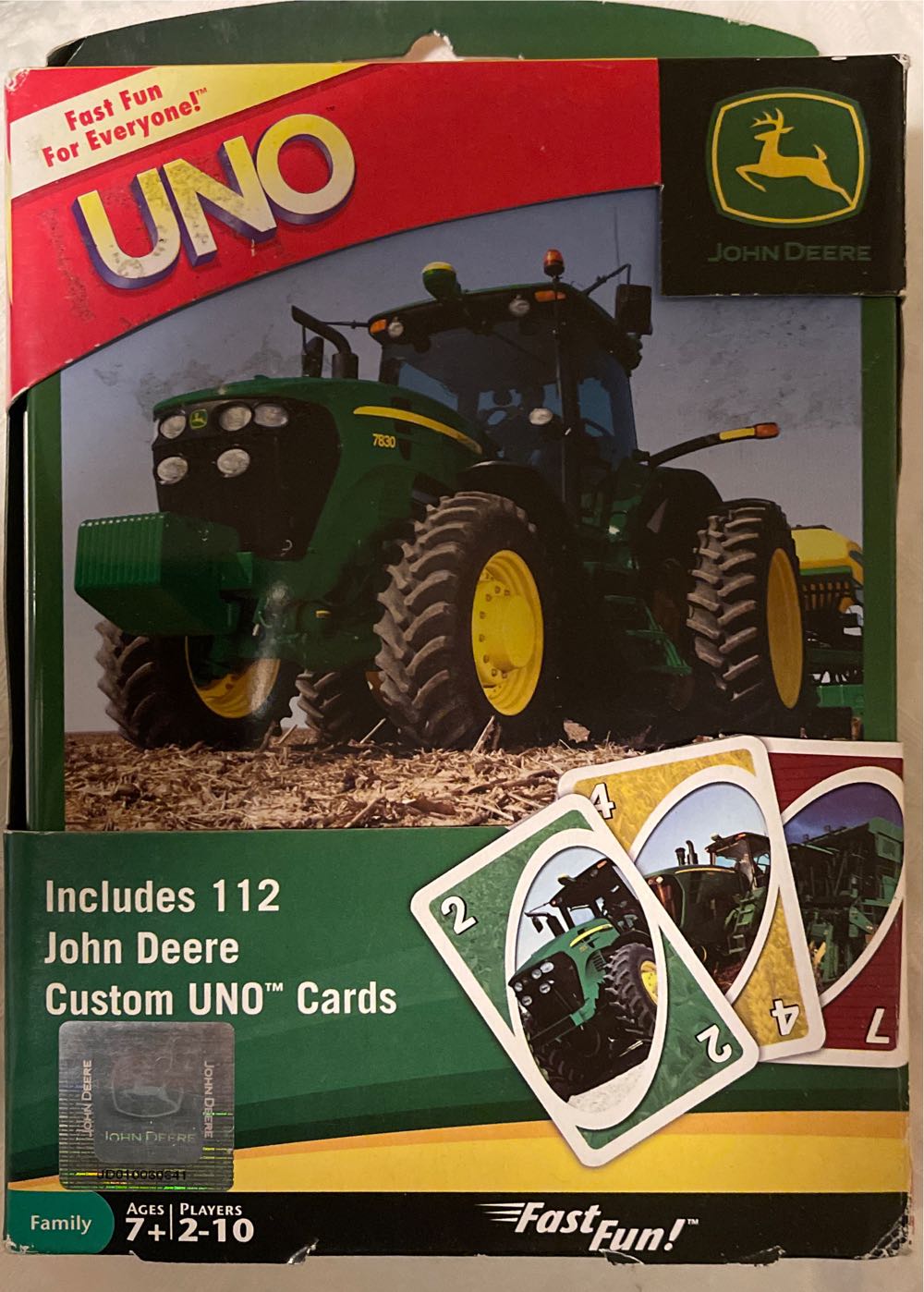 John Deere Uno Edition  board game collectible [Barcode 045802778207] - Main Image 2