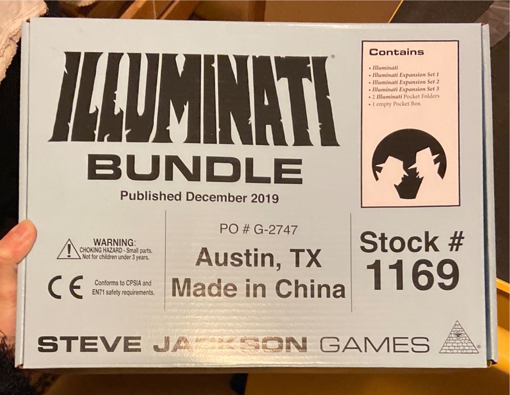 Illuminati Bundle  board game collectible [Barcode 080742097278] - Main Image 2