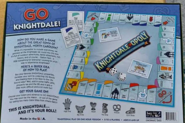 Knightdale-opoly  board game collectible [Barcode 730799015236] - Main Image 2
