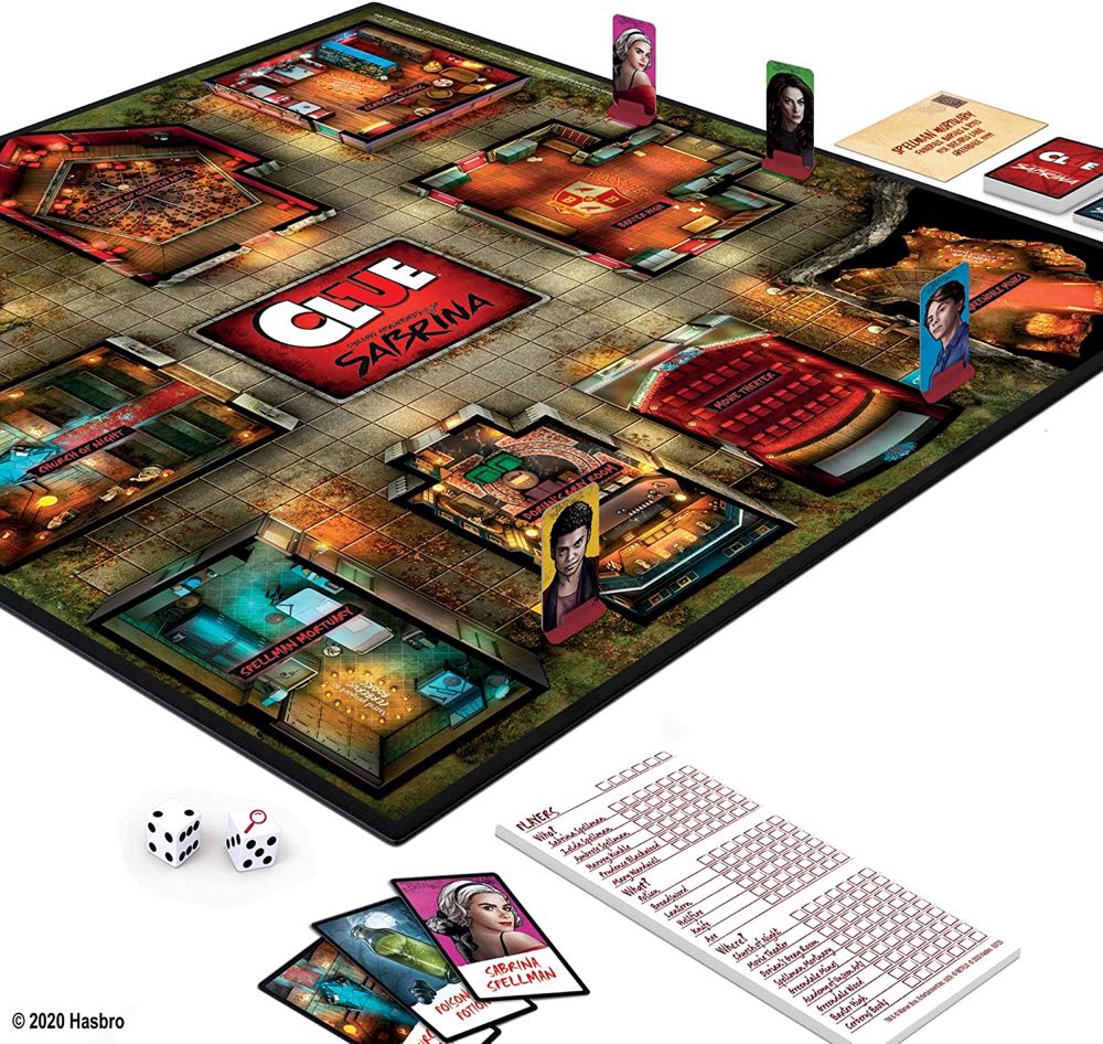 Clue: Chilling Adventures Of Sabrina Edition  (2-6) board game collectible [Barcode 630509951314] - Main Image 3