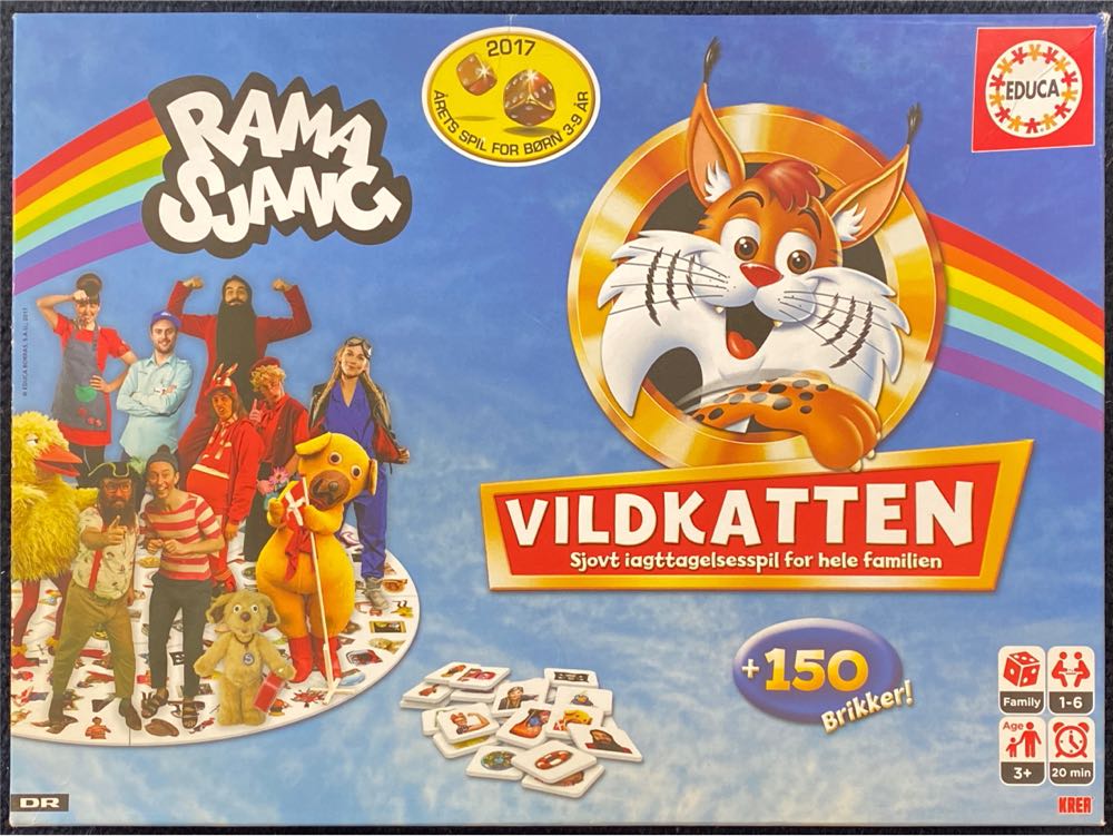 Vildkatten - Ramasjang  (1-6) board game collectible [Barcode 8412668175433] - Main Image 1