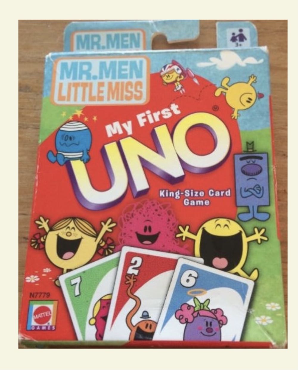 Mr Men Little Miss Uno  board game collectible - Main Image 1