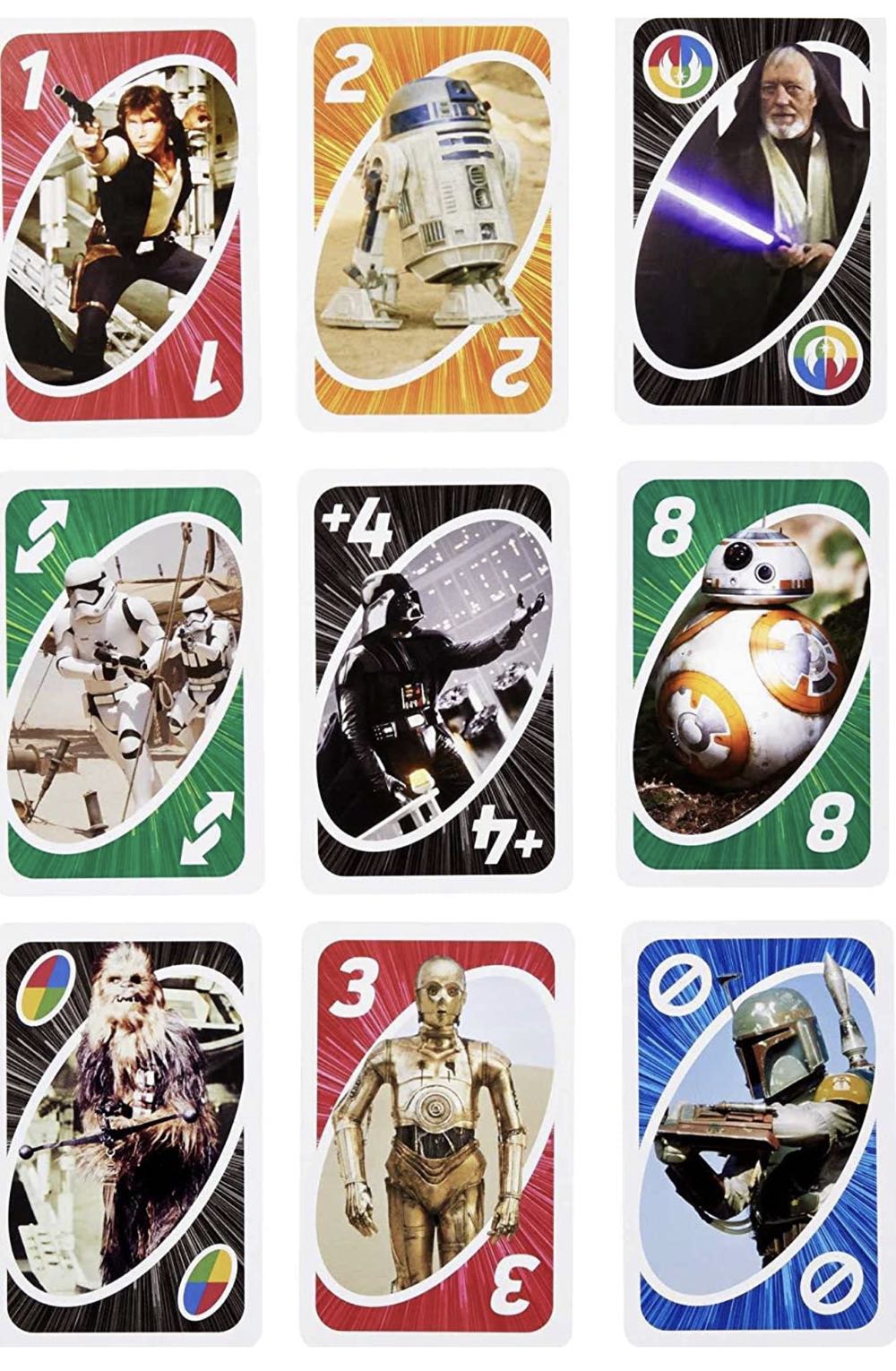 UNO: Star Wars  (2-10) board game collectible [Barcode 887961892888] - Main Image 3