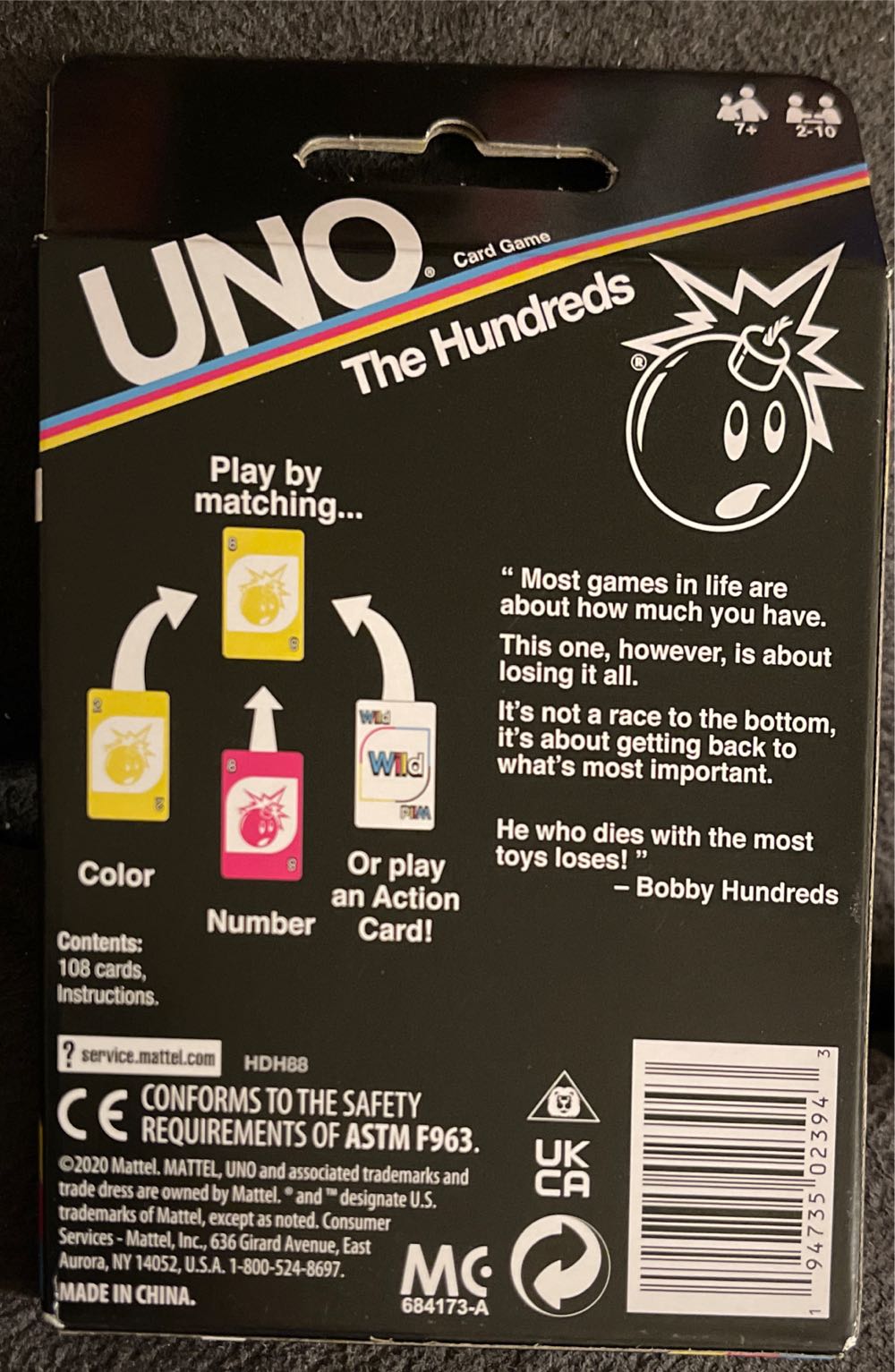 The Hundreds Uno  board game collectible - Main Image 2