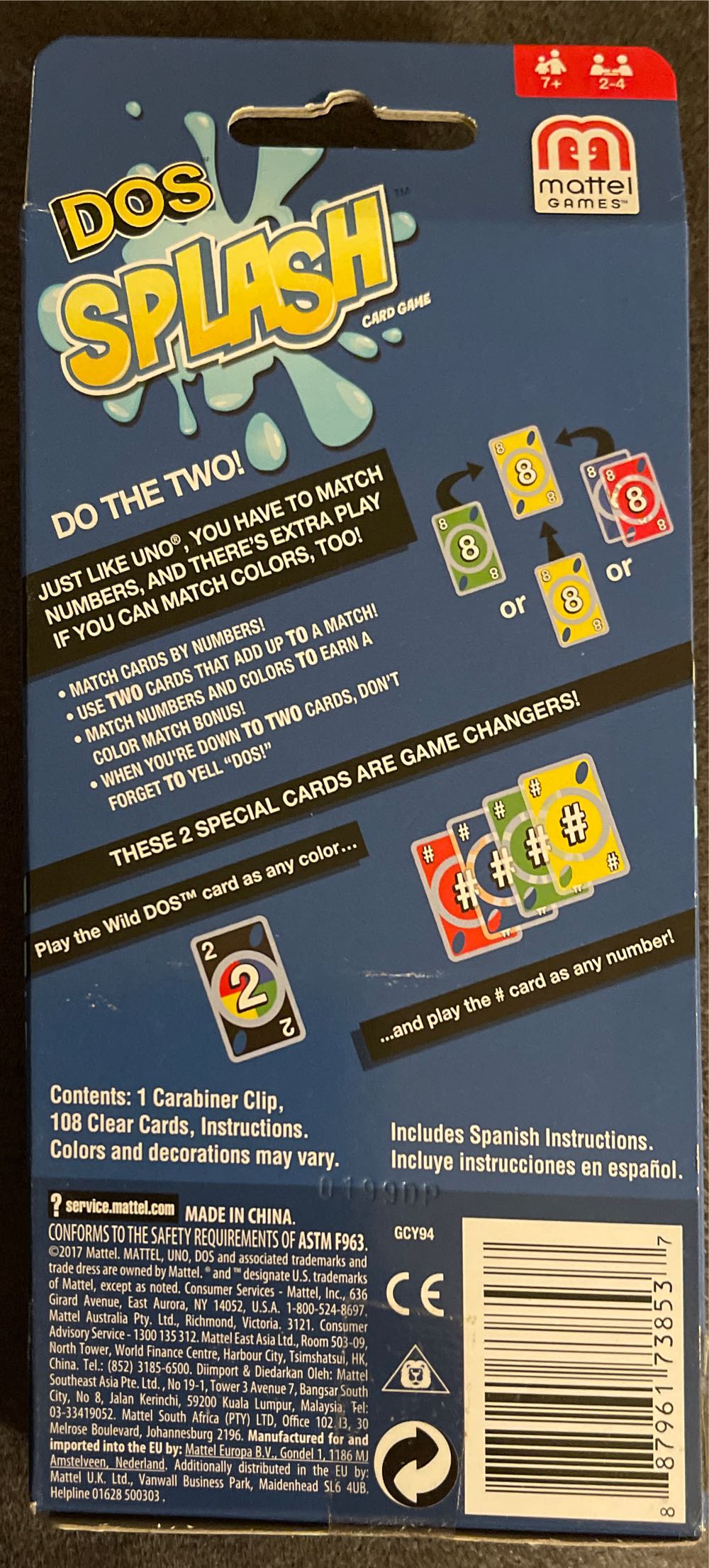 Dos Splash  board game collectible - Main Image 2