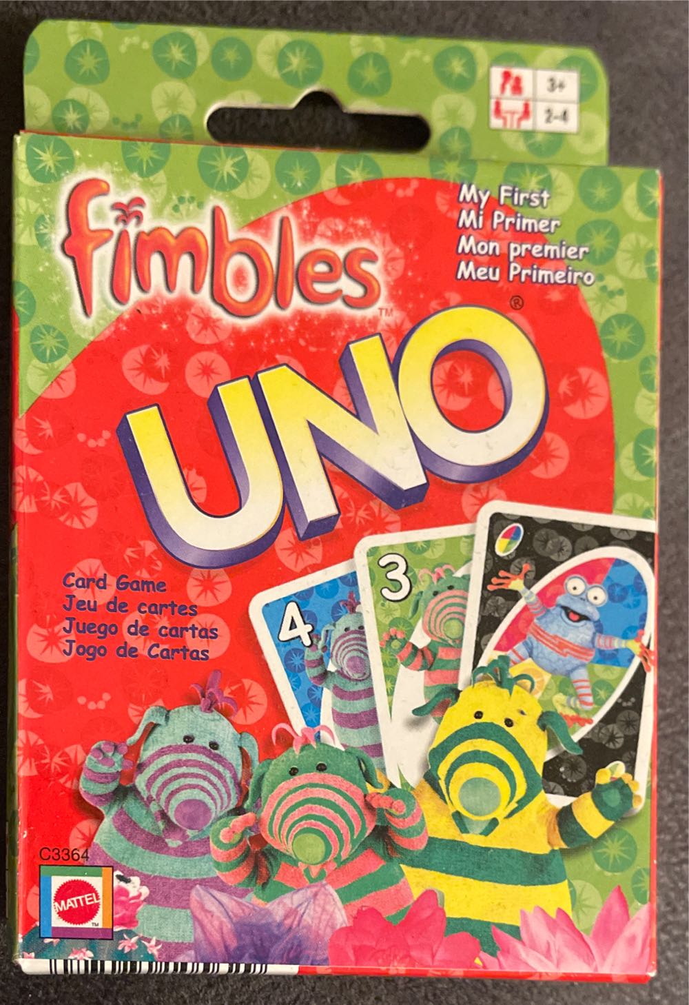 Fimbles My First Uno  board game collectible - Main Image 1