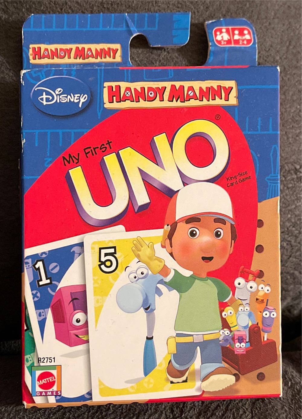 Handy Manny My First Uno  board game collectible - Main Image 1