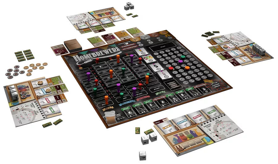 Homebrewers  (2-5) board game collectible [Barcode 798304339413] - Main Image 3