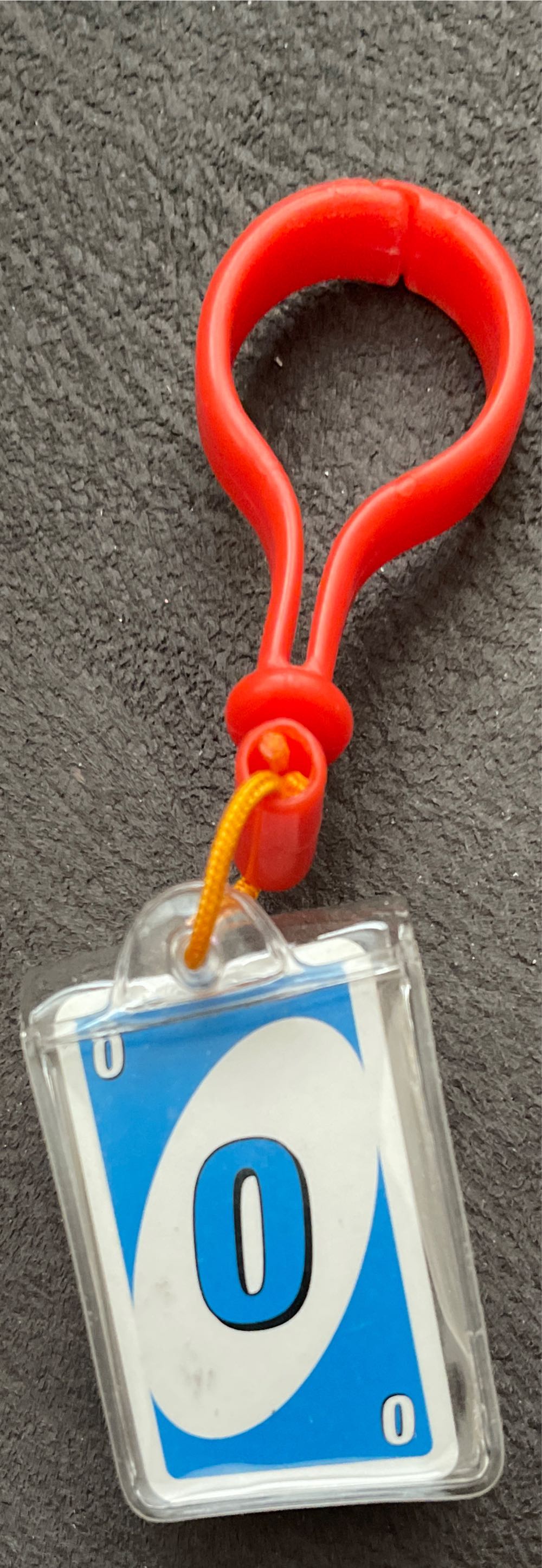 Wendy’s Kids Meal Uno Key Chain  board game collectible - Main Image 2