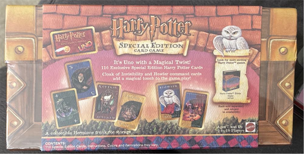 Uno: Harry Potter  (2-10) board game collectible - Main Image 2