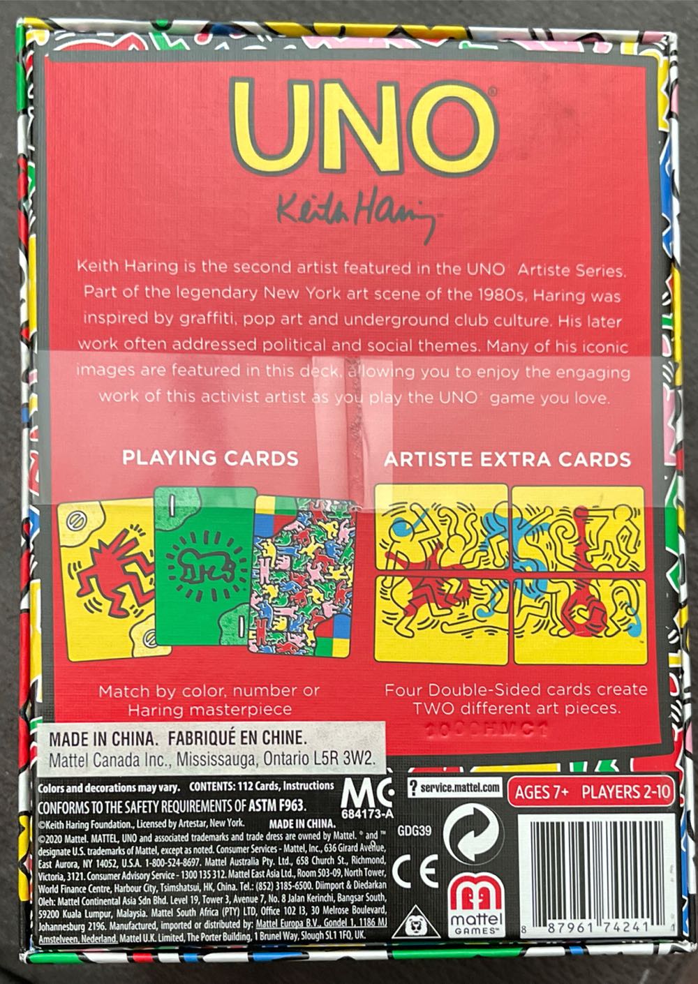 Artist Series Keith H Uno  board game collectible - Main Image 2