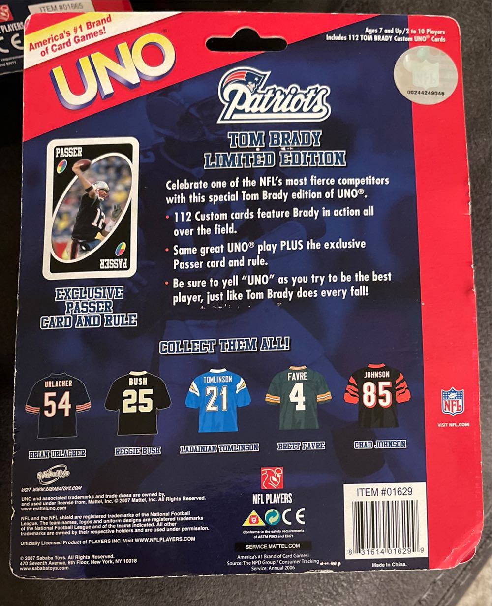 Brady Uno  board game collectible - Main Image 2