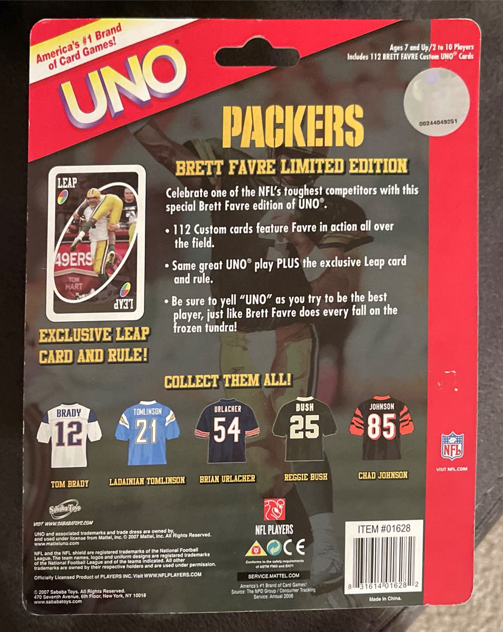 Favre Uno  board game collectible - Main Image 2