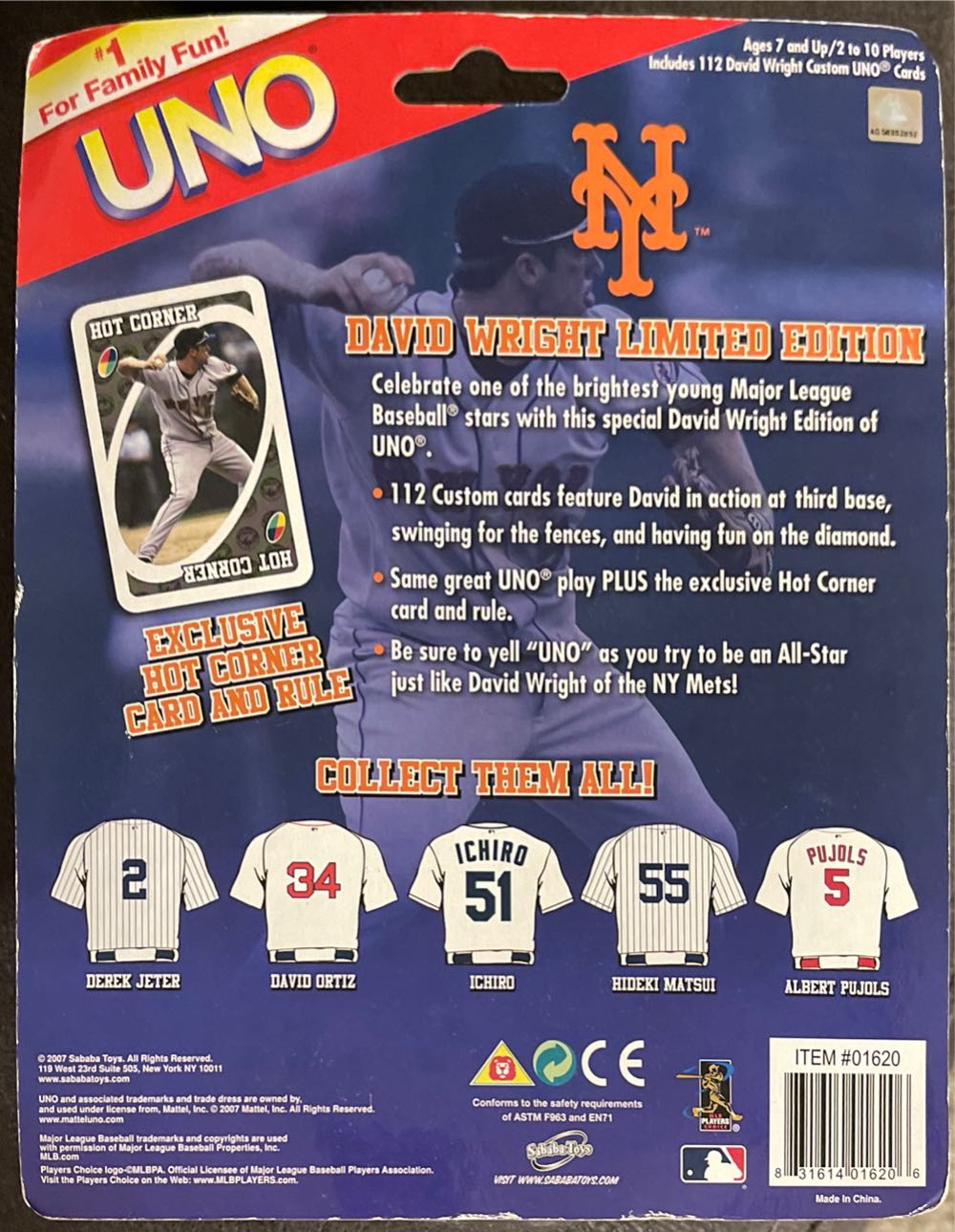 Wright Uno  board game collectible - Main Image 2