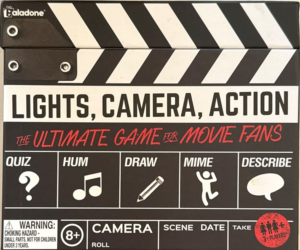 Paladone’s Lights, Camera, Action The Ultimate Game forFans  (3+) board game collectible [Barcode 5055964722067] - Main Image 2