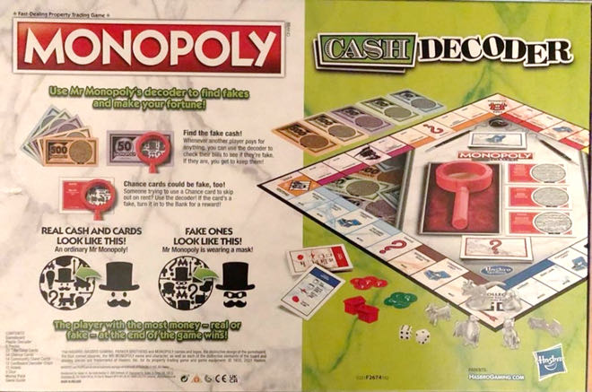 Cash Decoder Monopoly   board game collectible [Barcode 5010993880539] - Main Image 2