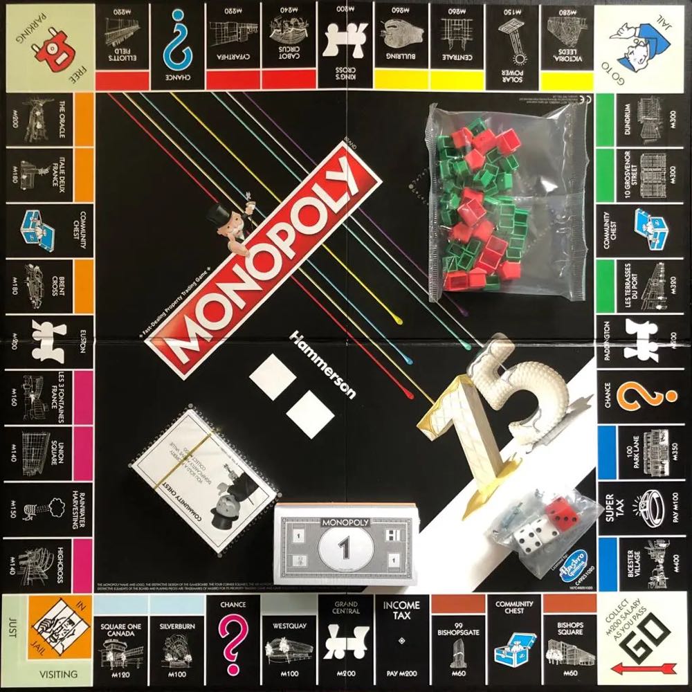 Hammerson 75th Anniversary  board game collectible [Barcode 5036905029988] - Main Image 2