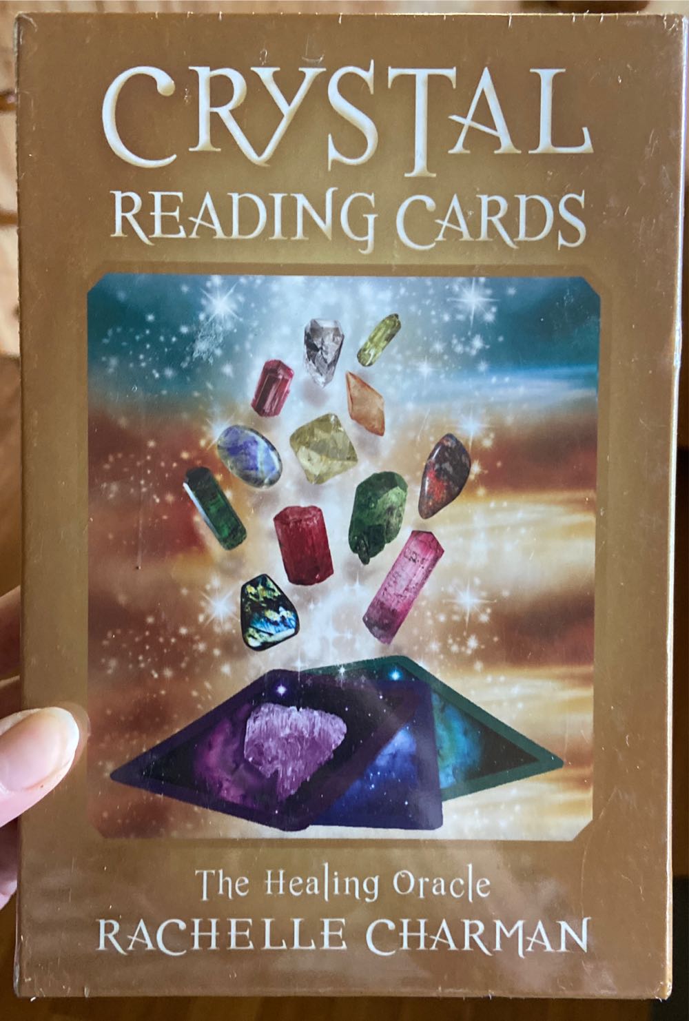 Crystal Reading Cards: The Healing Oracle, By Rachelle Charman ~ Reading Cards Set, Tarot  board game collectible [Barcode 9781925017113] - Main Image 2