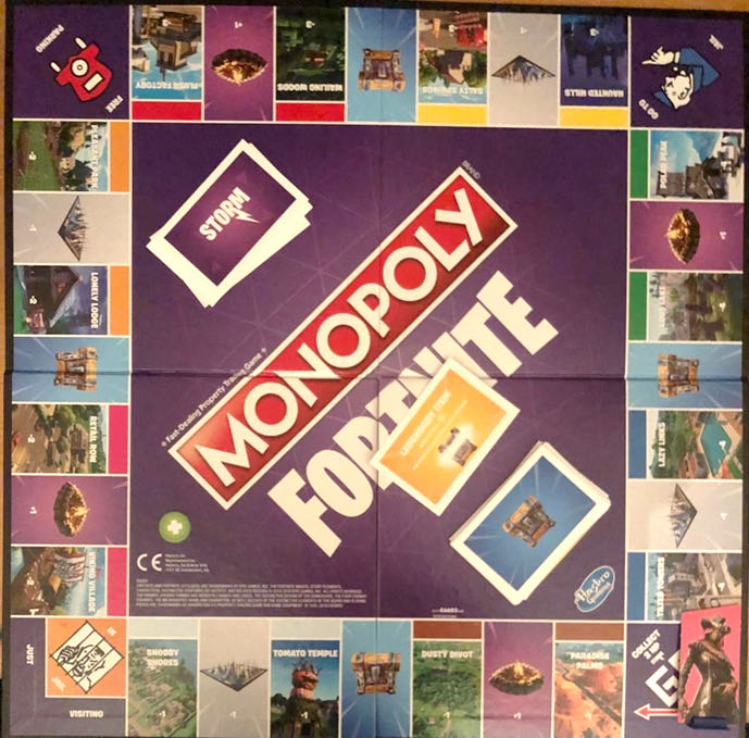 Monopoly:fortnite Purple  board game collectible [Barcode 5010993633586] - Main Image 2