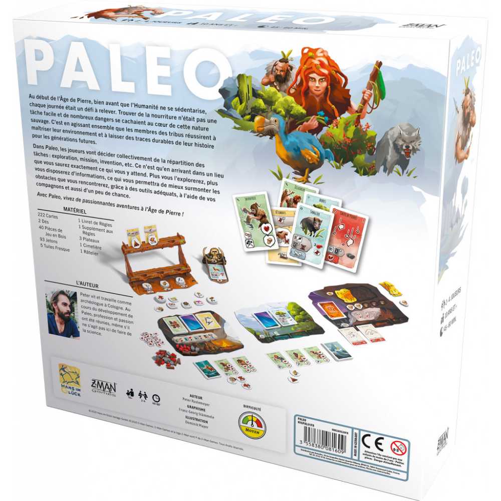 Paleo  (2-4) board game collectible [Barcode 841333113049] - Main Image 3