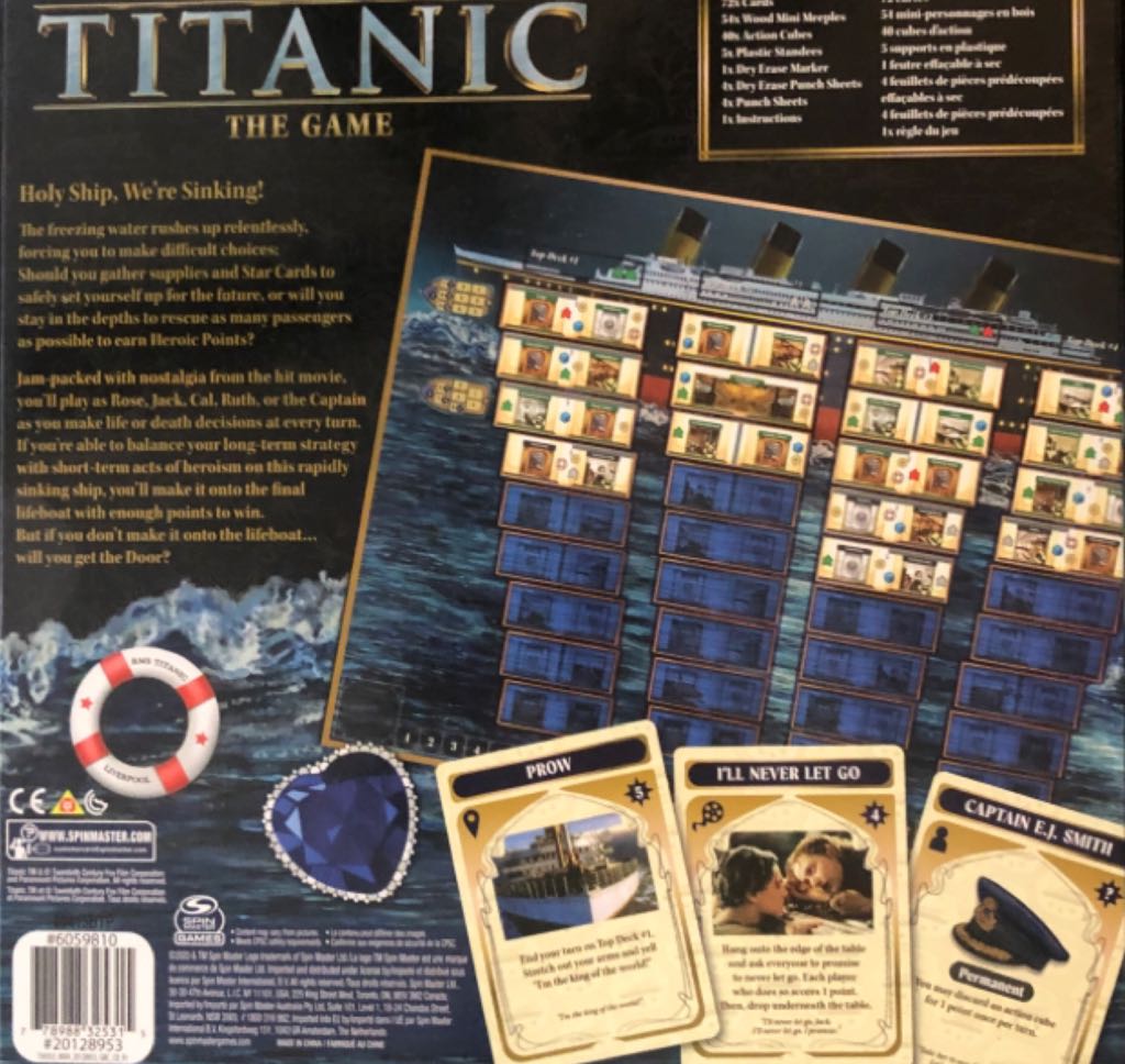 Titanic  board game collectible - Main Image 2