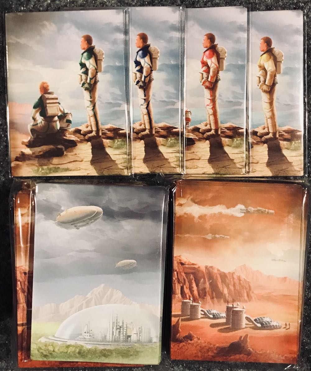 Terraforming Mars Ares Expedition: Sleeves  (1-4) board game collectible [Barcode 792273252841] - Main Image 2